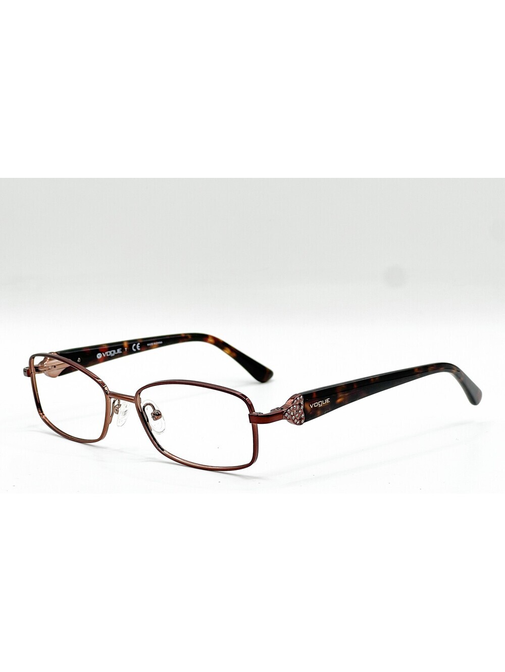 Vogue Vo 3845-B 811 Brown Authentic Eyeglasses 52-16-135